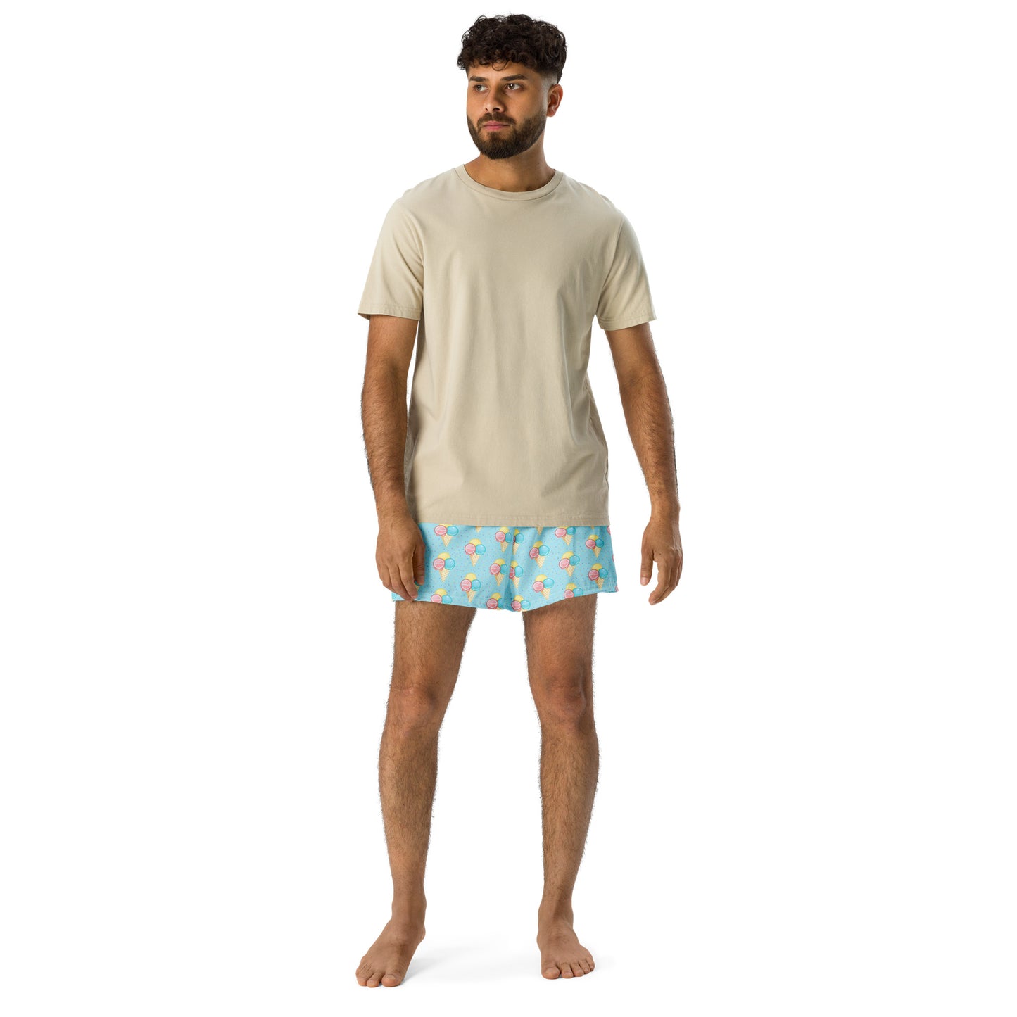 Excel - ICE CREAM - All-Over Print Unisex Athletic Shorts