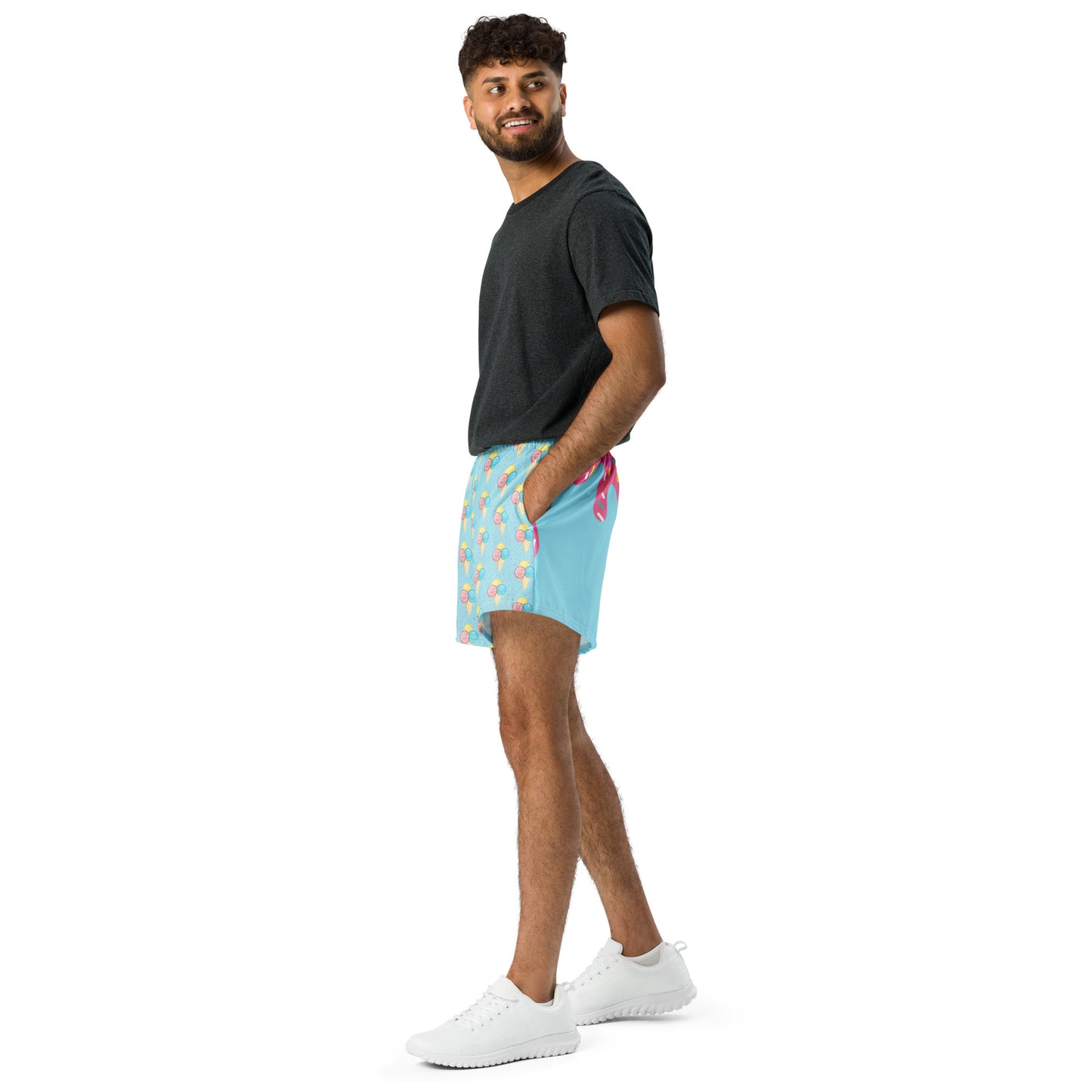 Excel - ICE CREAM - All-Over Print Unisex Athletic Shorts