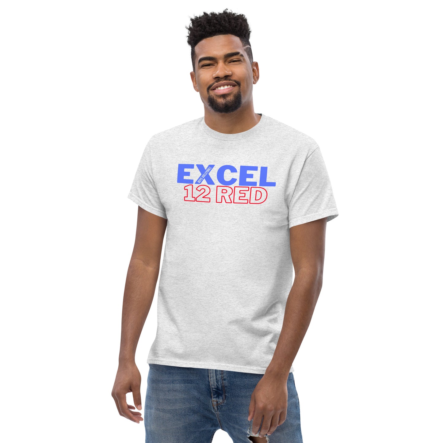 Excel - Boys Volleyball - 12 Red - Men's classic tee