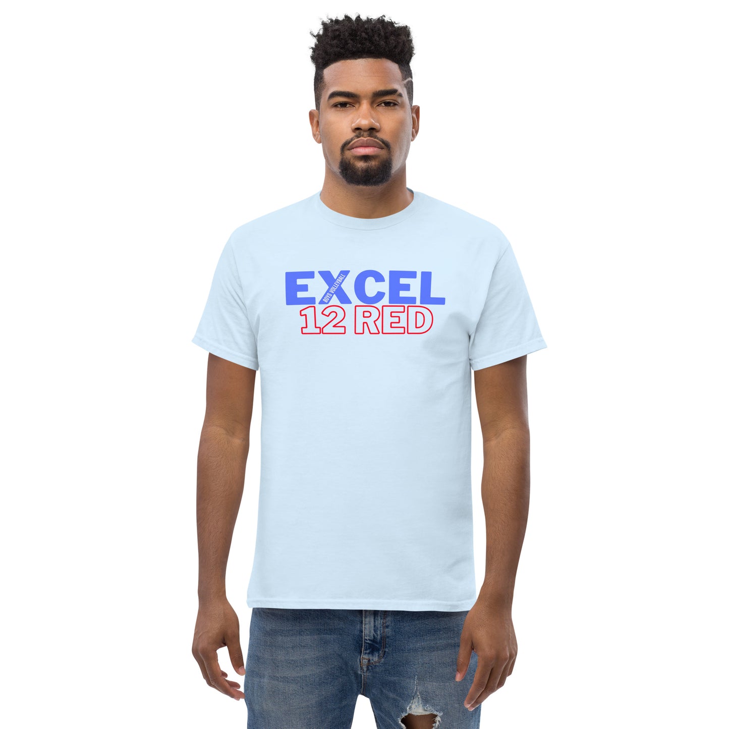 Excel - Boys Volleyball - 12 Red - Men's classic tee