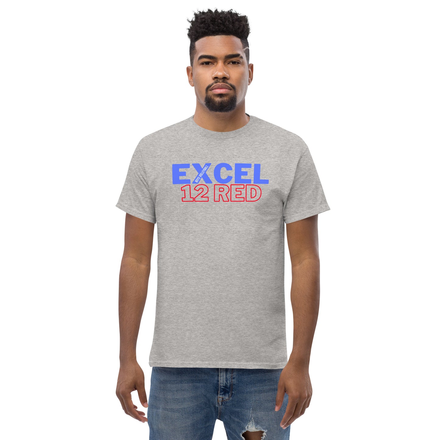 Excel - Boys Volleyball - 12 Red - Men's classic tee