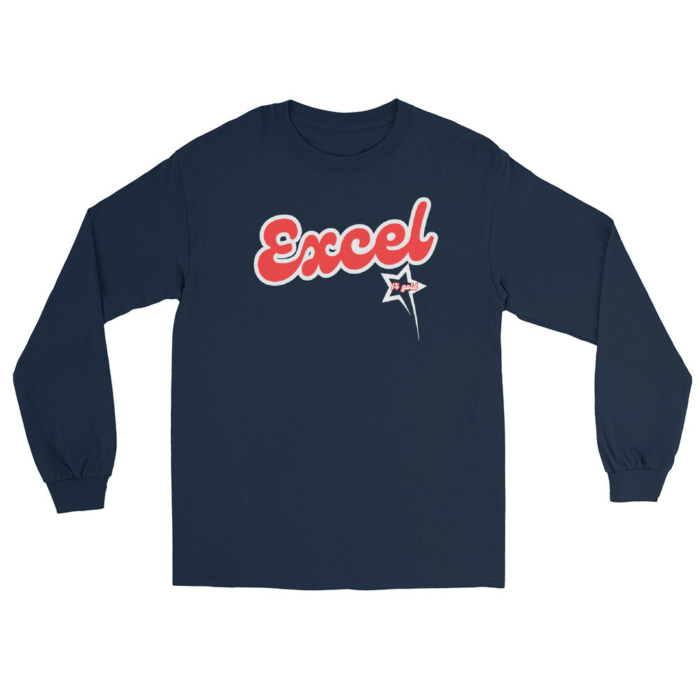 Excel - 14 Gold - 2024-2025 - Men’s Long Sleeve Shirt