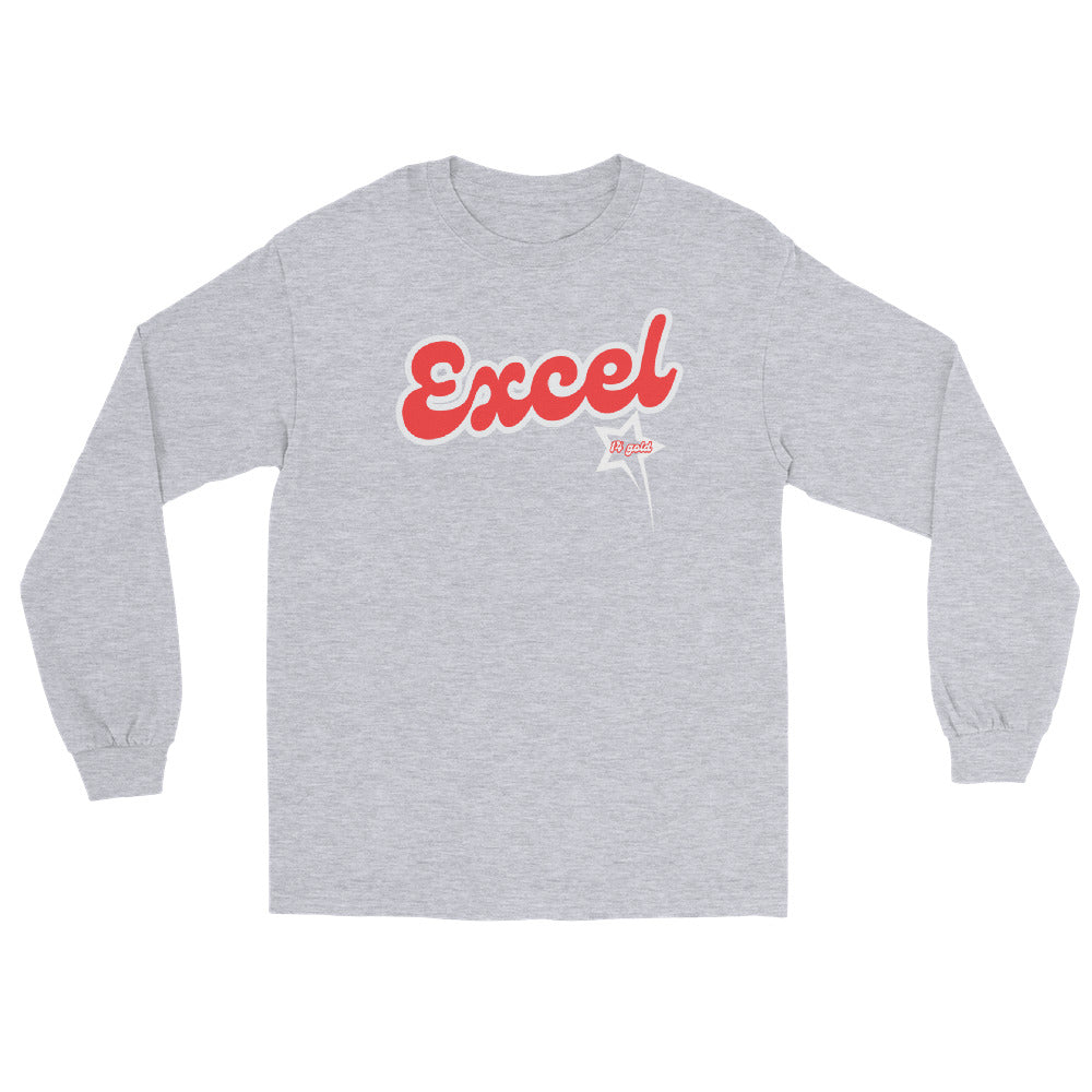 Excel - 14 Gold - 2024-2025 - Men’s Long Sleeve Shirt