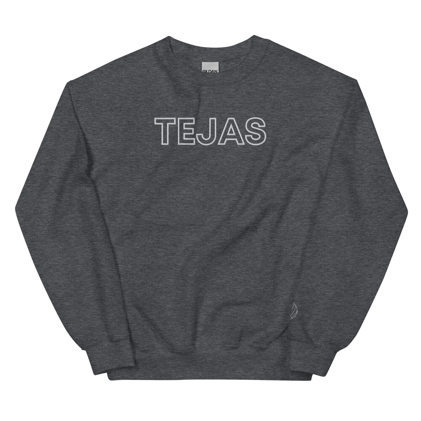 Embroidered Tejas (w/ sleeve volleyball) Unisex Sweatshirt