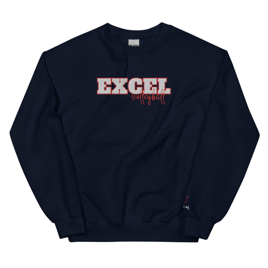 Custom Name - Lincoln - Excel Unisex Sweatshirt