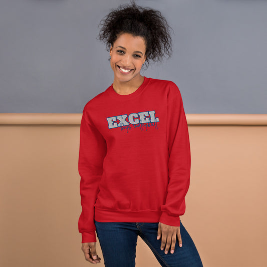 Excel Boys Volleyball - Embroidered Unisex Sweatshirt