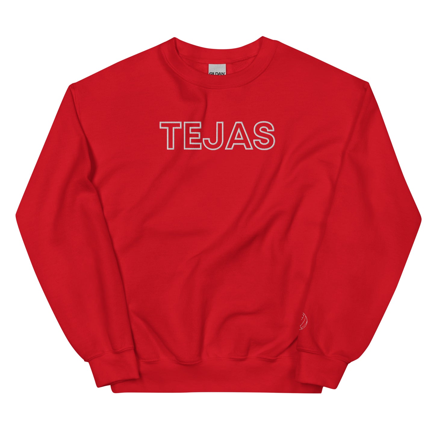 Embroidered Tejas (w/ sleeve volleyball) Unisex Sweatshirt