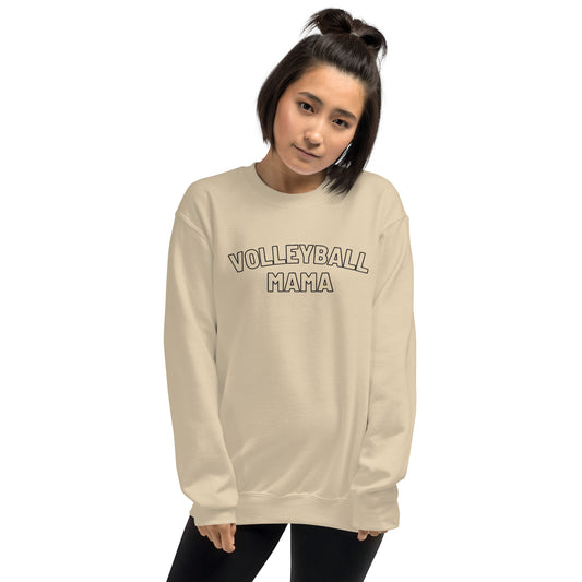 Volleyball Mama - Embroidered - Unisex Sweatshirt