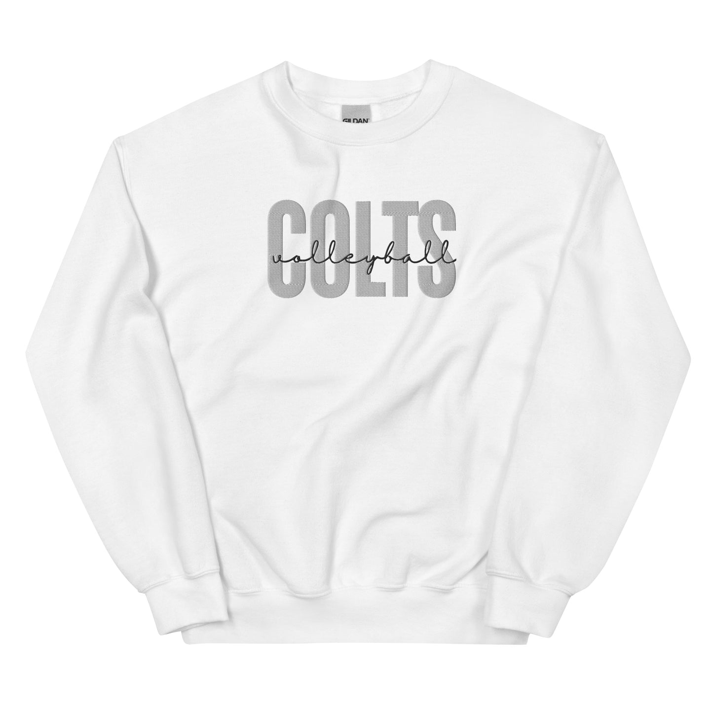 Colts Volleyball - Embroidered - Unisex Sweatshirt