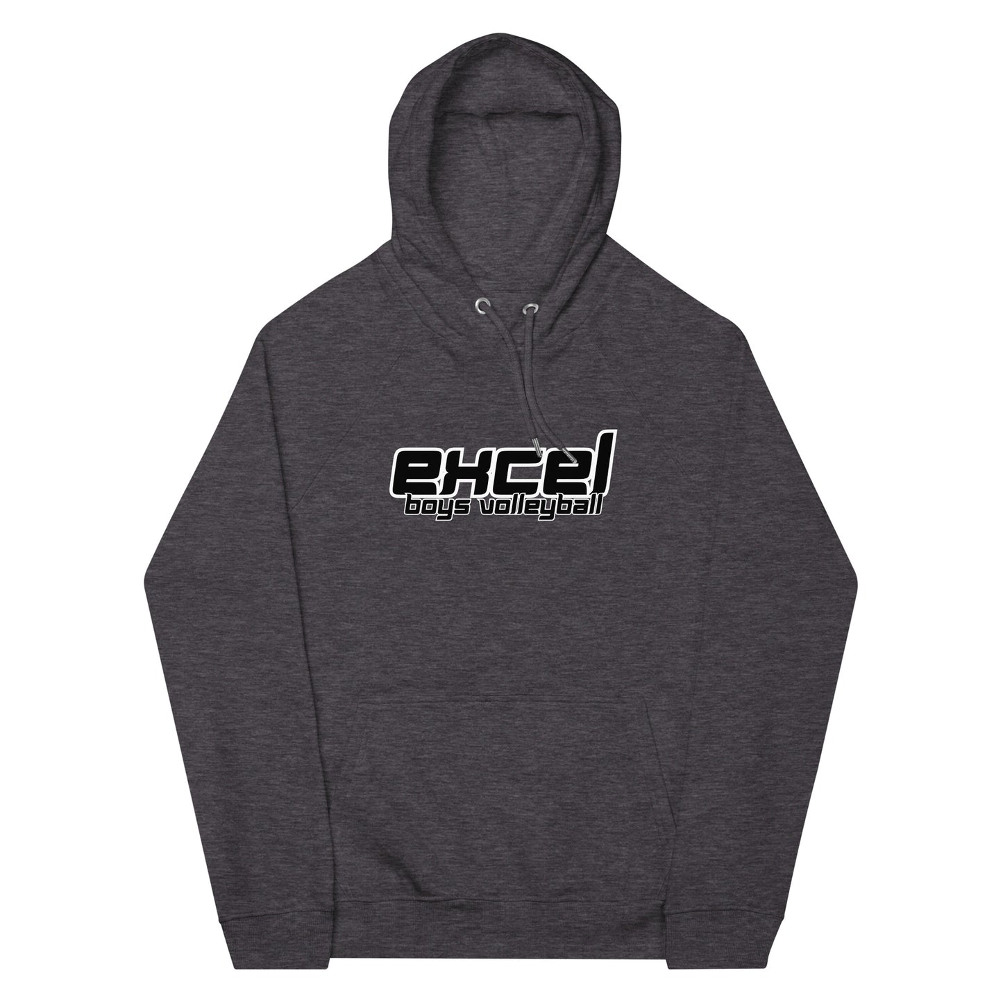 Excel Boys Volleyball - Unisex eco raglan hoodie