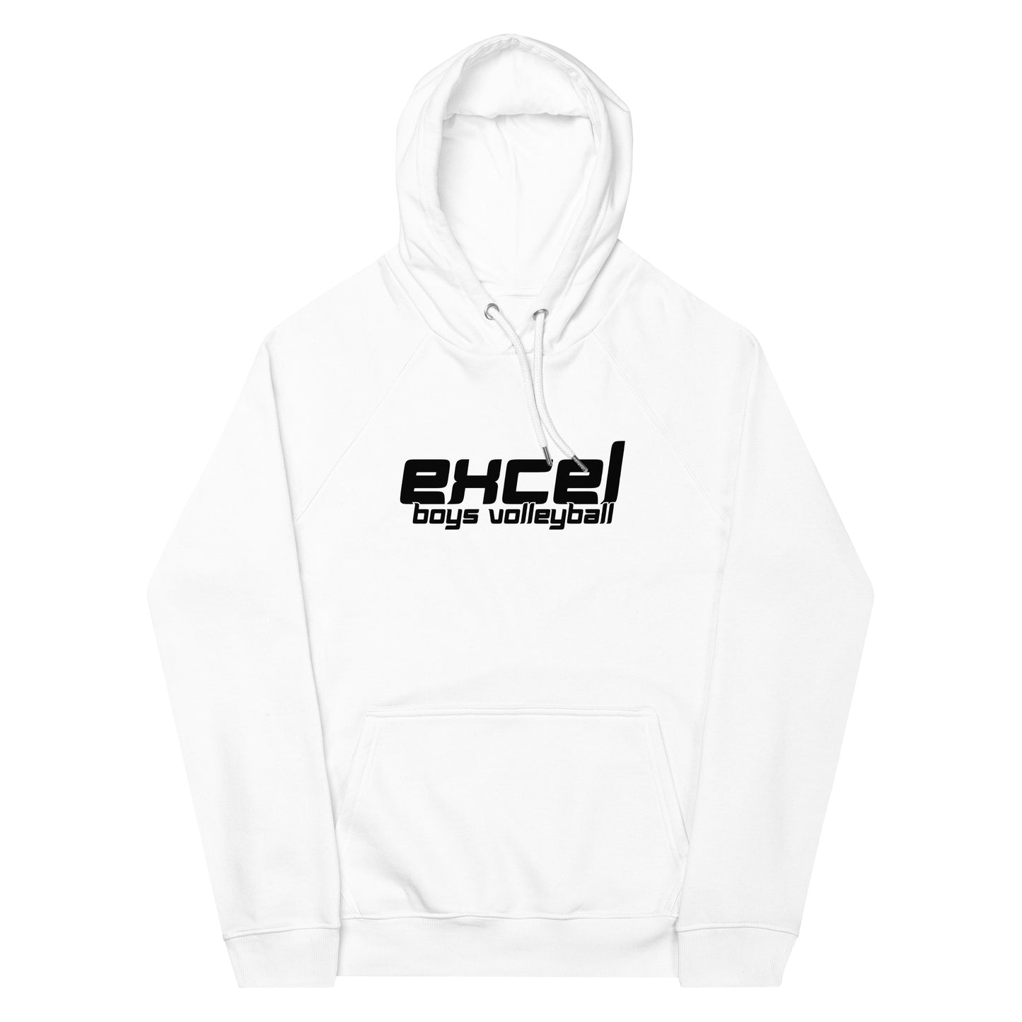 Excel Boys Volleyball - Unisex eco raglan hoodie