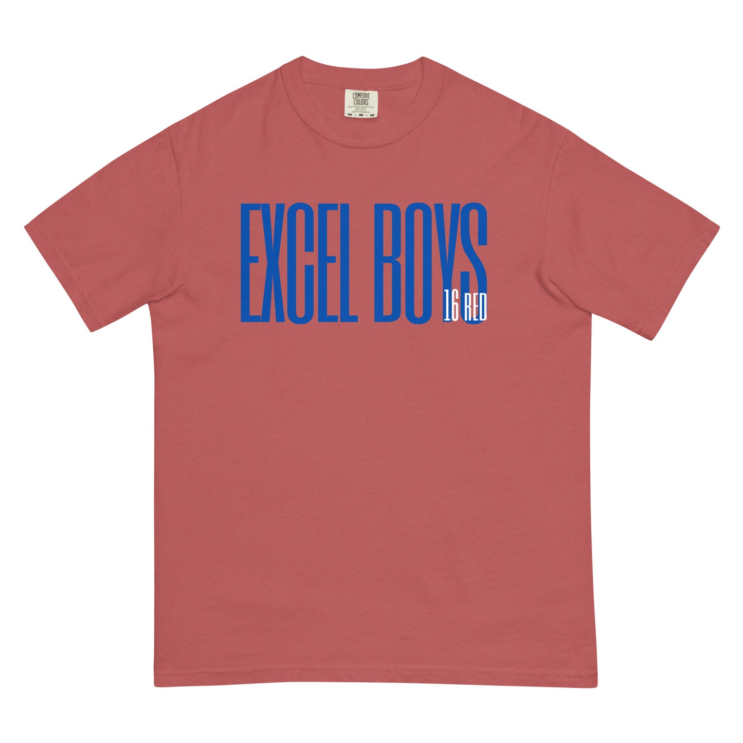 Excel Boys Volleyball - 16 Red - Unisex garment-dyed heavyweight t-shirt