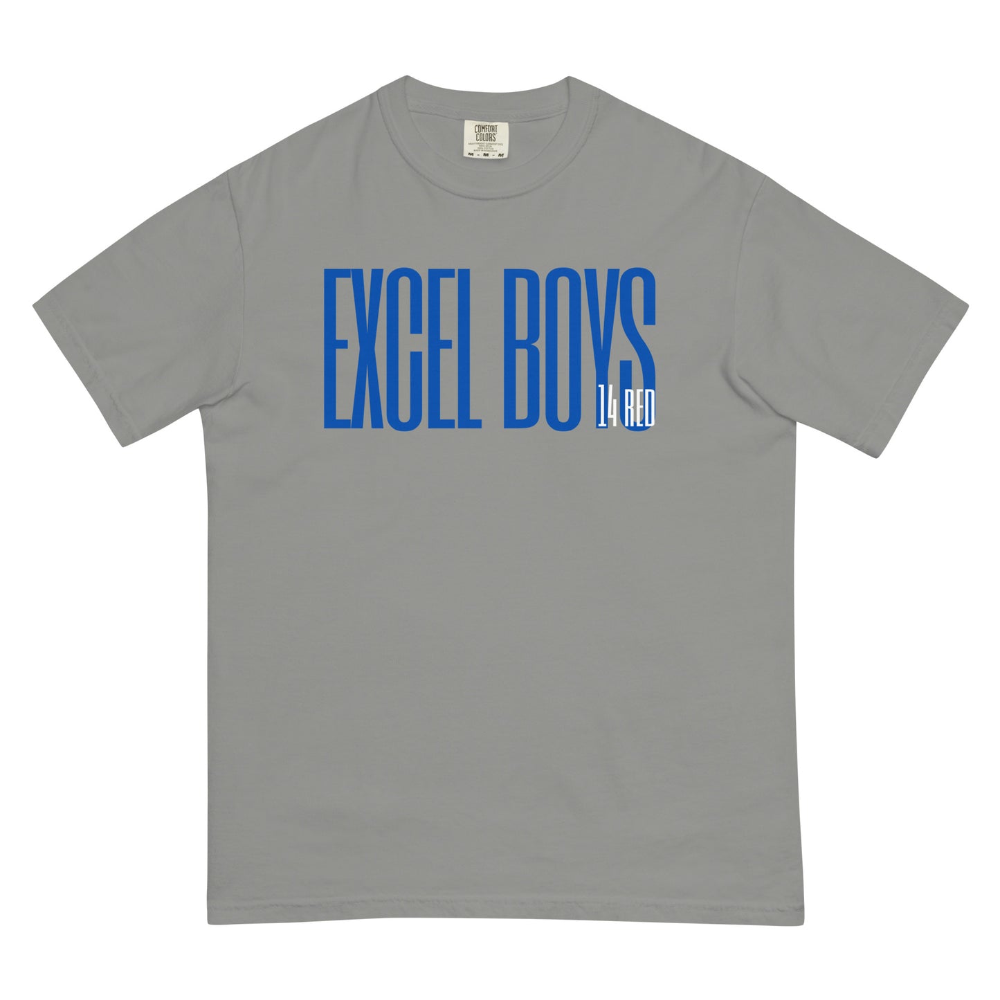 Excel Boys Volleyball - 14 Red - Unisex garment-dyed heavyweight t-shirt