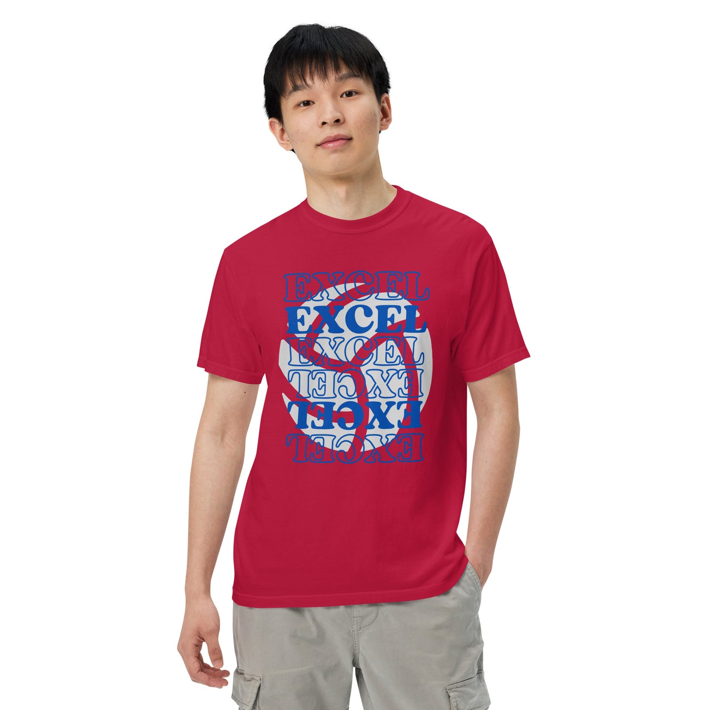 Excel Volleyball - Unisex garment-dyed heavyweight t-shirt