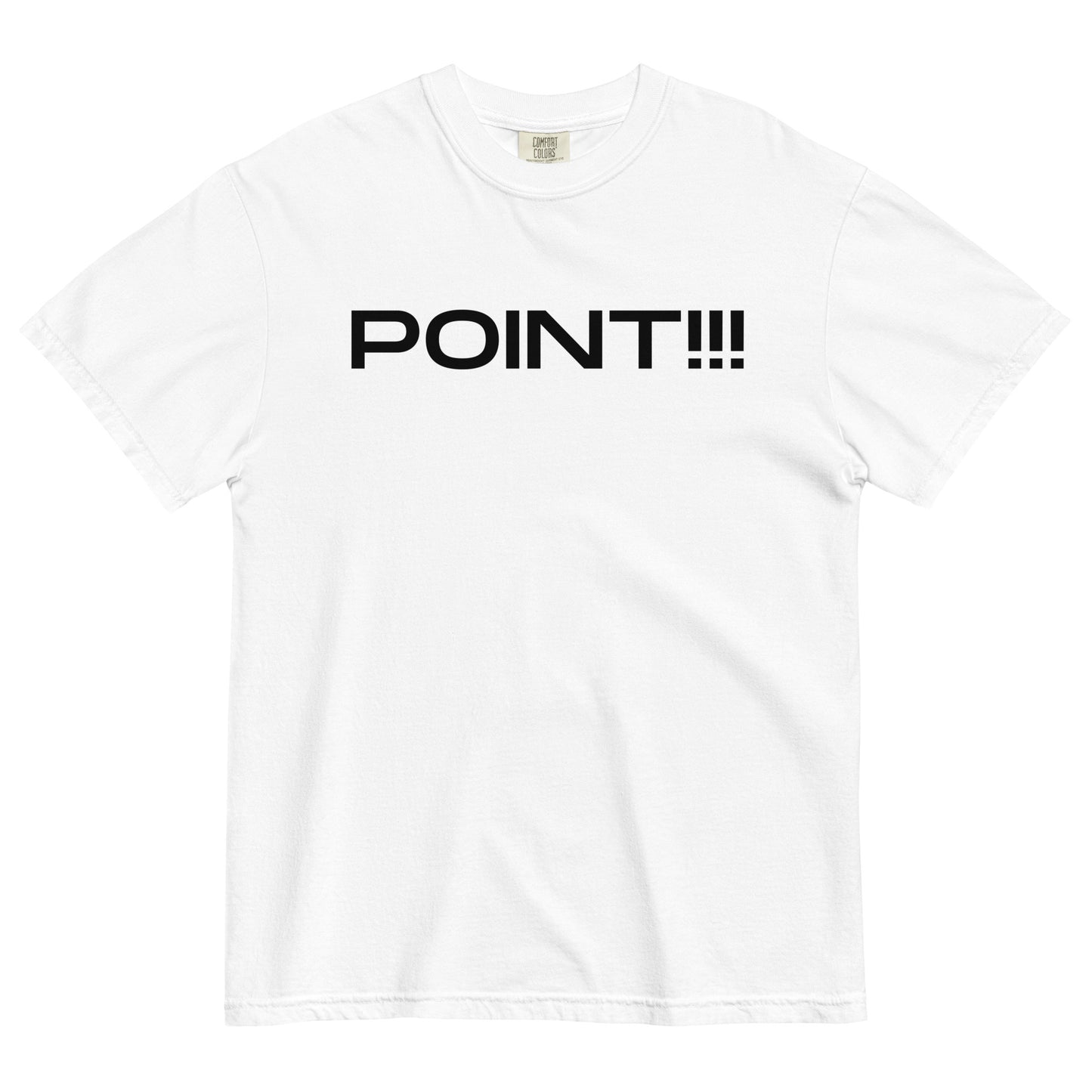 POINT!!! - Unisex garment-dyed heavyweight t-shirt