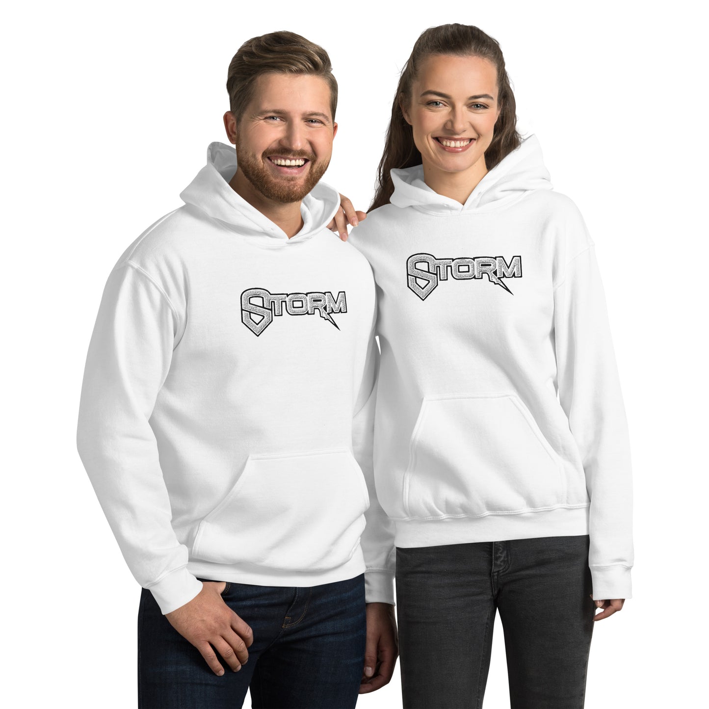 Storm Embroidered Sweatshirt - Unisex Hoodie