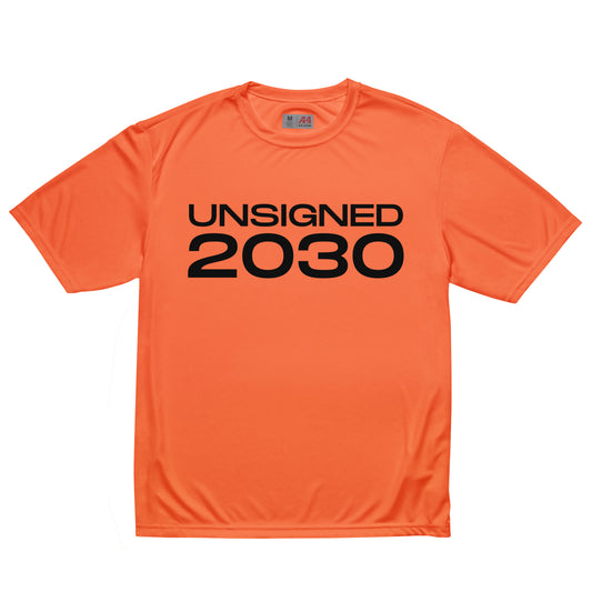 Unsigned 2030 - Unisex performance crew neck t-shirt