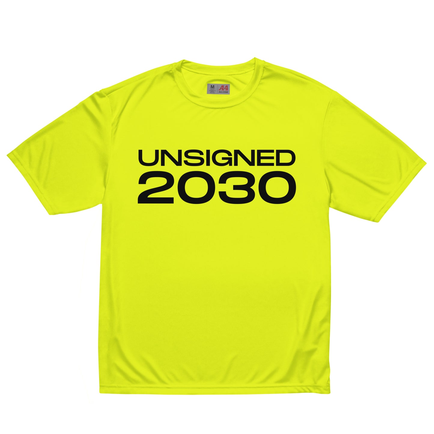 Unsigned 2030 - Unisex performance crew neck t-shirt