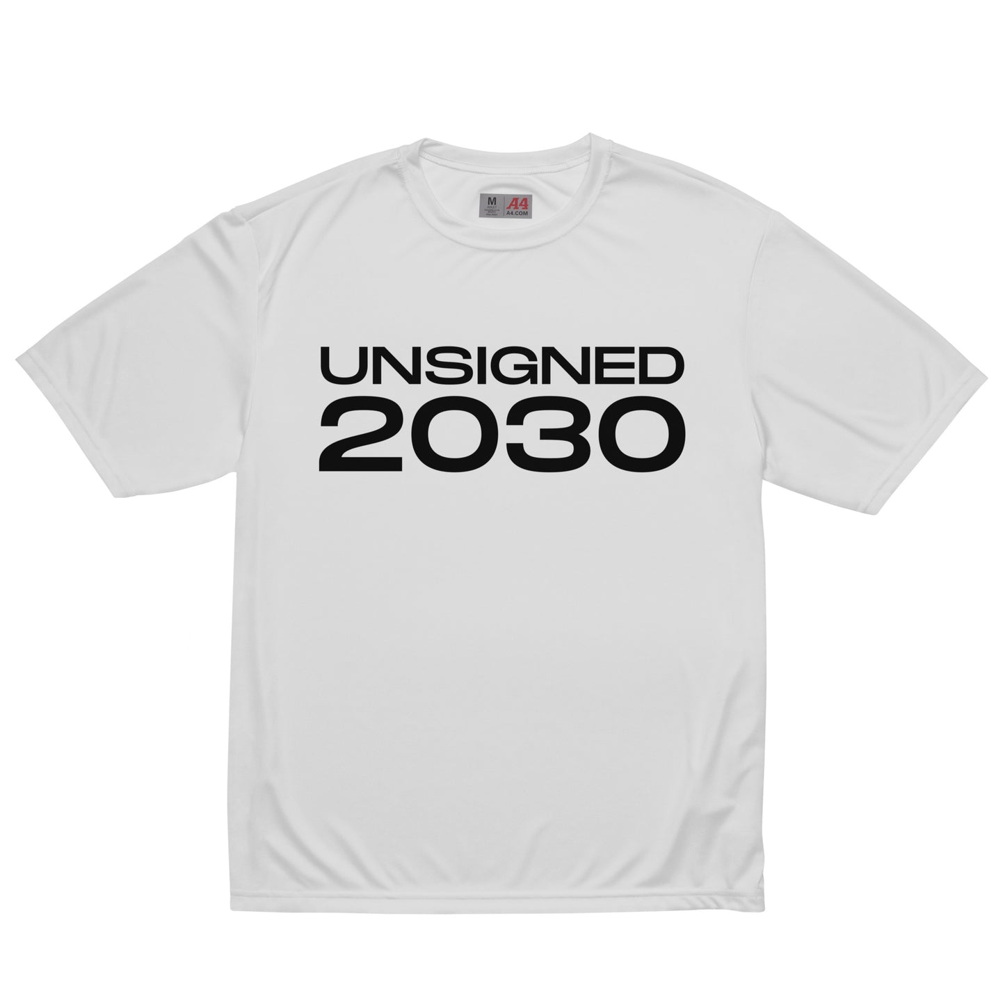 Unsigned 2030 - Unisex performance crew neck t-shirt