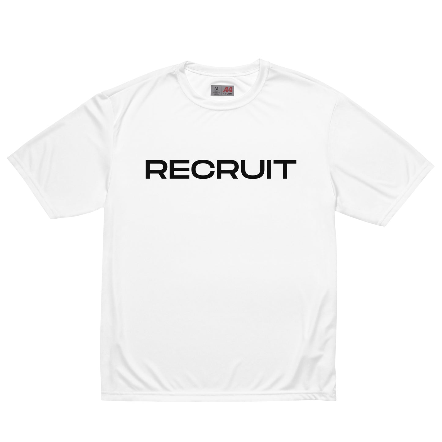 Unsigned 2030 Recruit - Unisex performance crew neck t-shirt