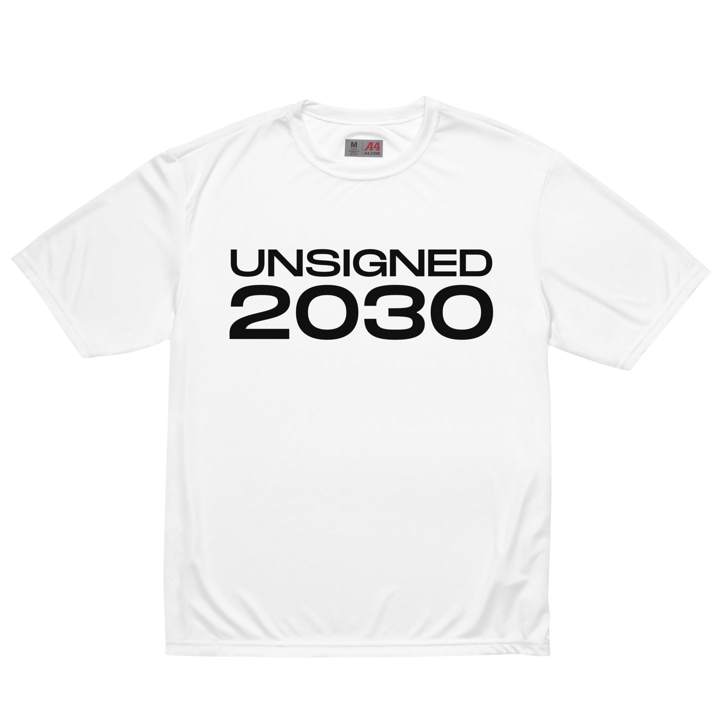 Unsigned 2030 - Unisex performance crew neck t-shirt