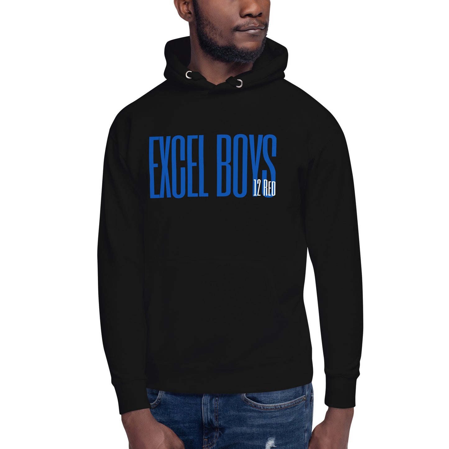 Excel Boys Volleyball - 12 Red - Unisex Hoodie