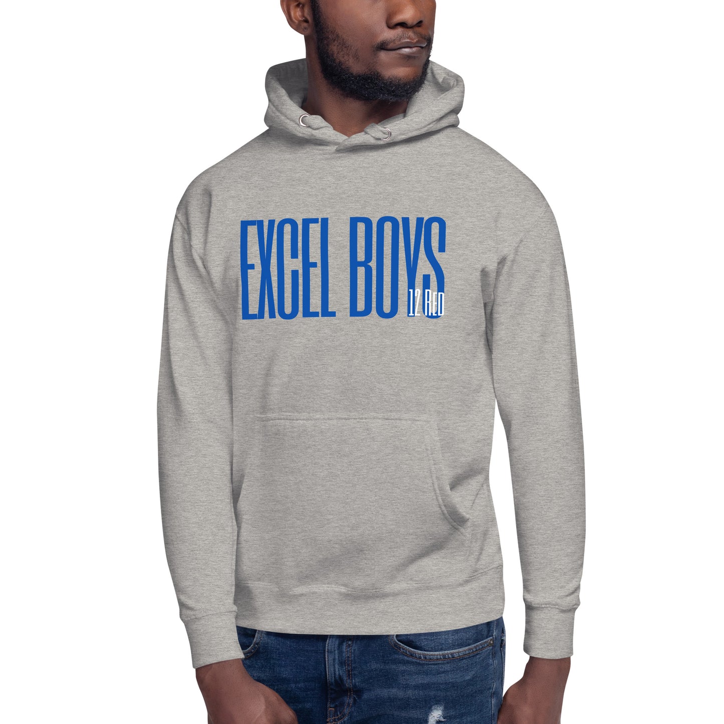 Excel Boys Volleyball - 12 Red - Unisex Hoodie