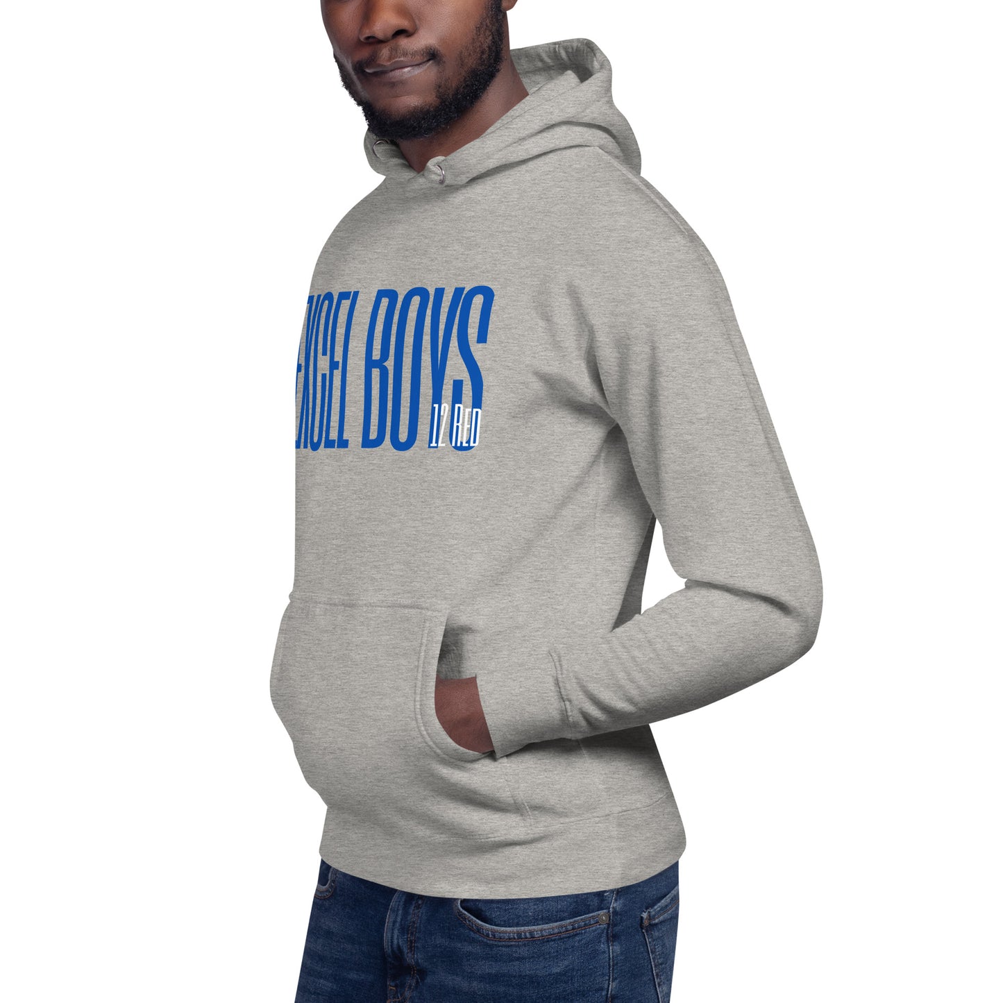 Excel Boys Volleyball - 12 Red - Unisex Hoodie