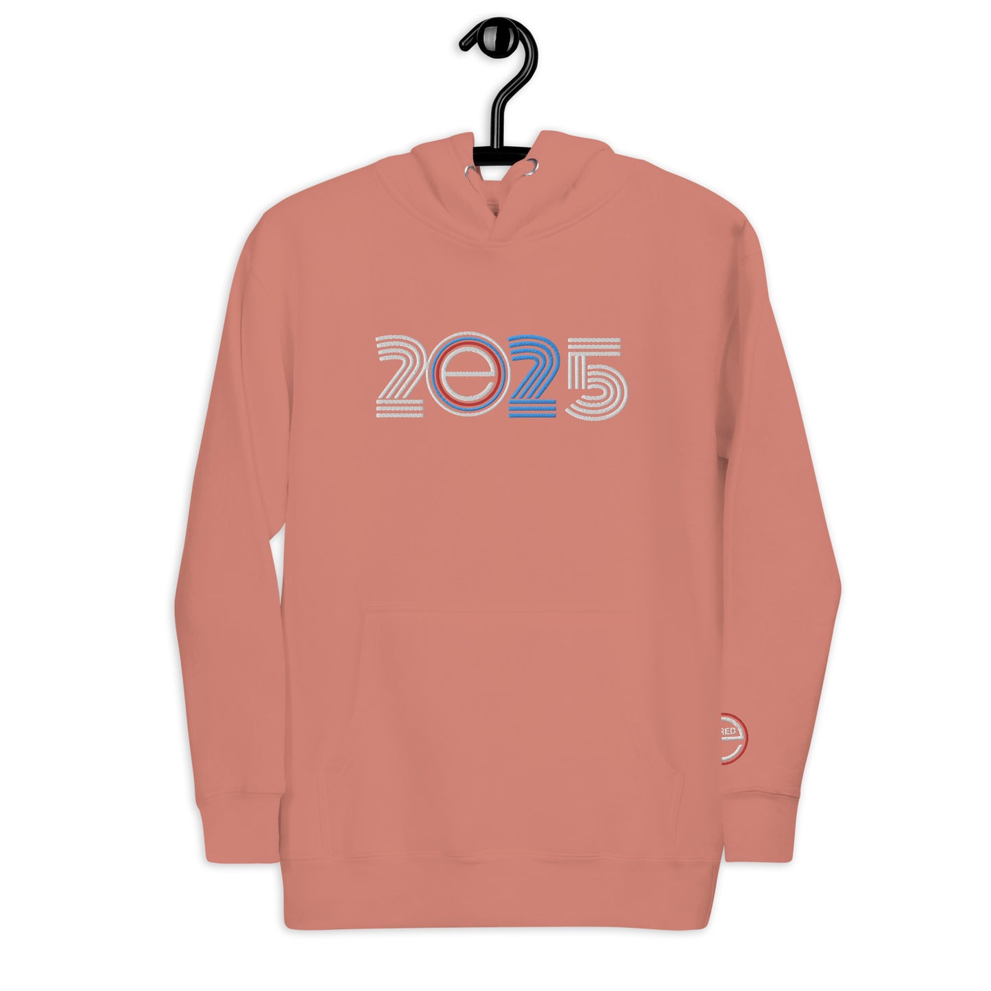 Excel - 13 Red (on sleeve - Embroidered Unisex Hoodie