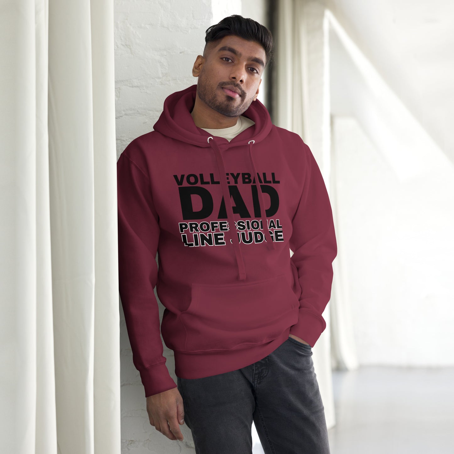 Volleyball Dad - Professional Line Judge - Unisex Hoodie