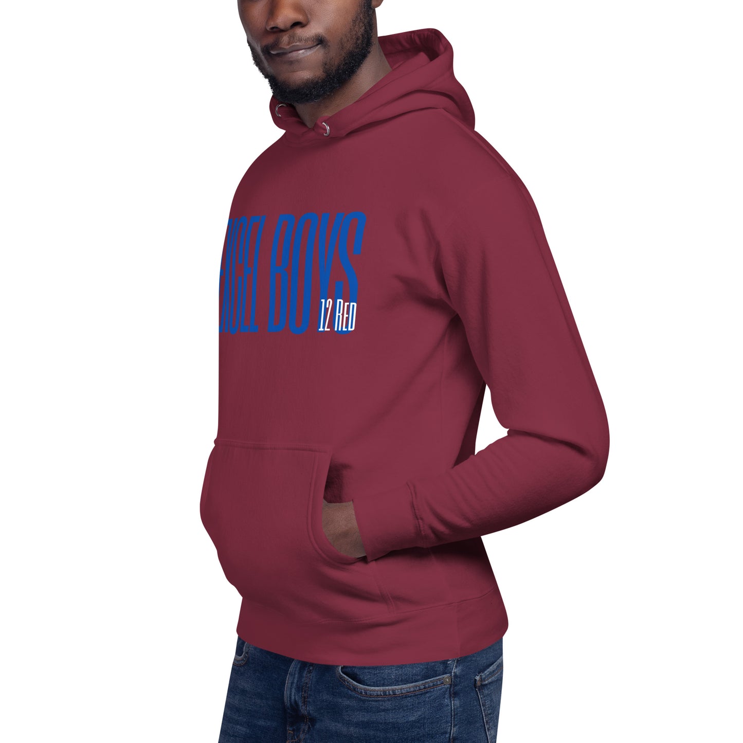 Excel Boys Volleyball - 12 Red - Unisex Hoodie