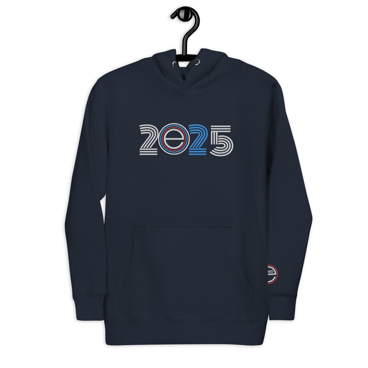 Excel - 13 Red (on sleeve - Embroidered Unisex Hoodie