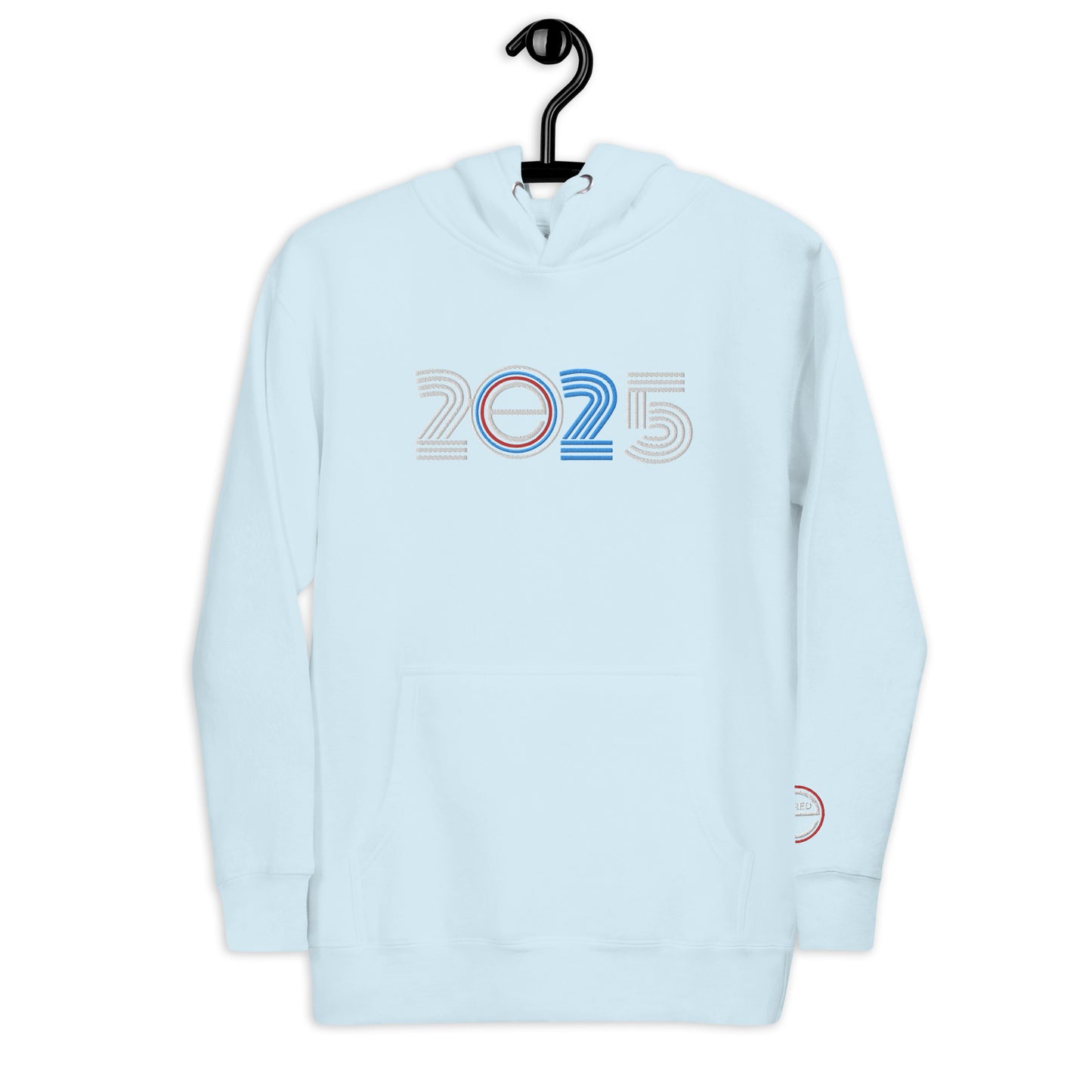 Excel - 13 Red (on sleeve - Embroidered Unisex Hoodie