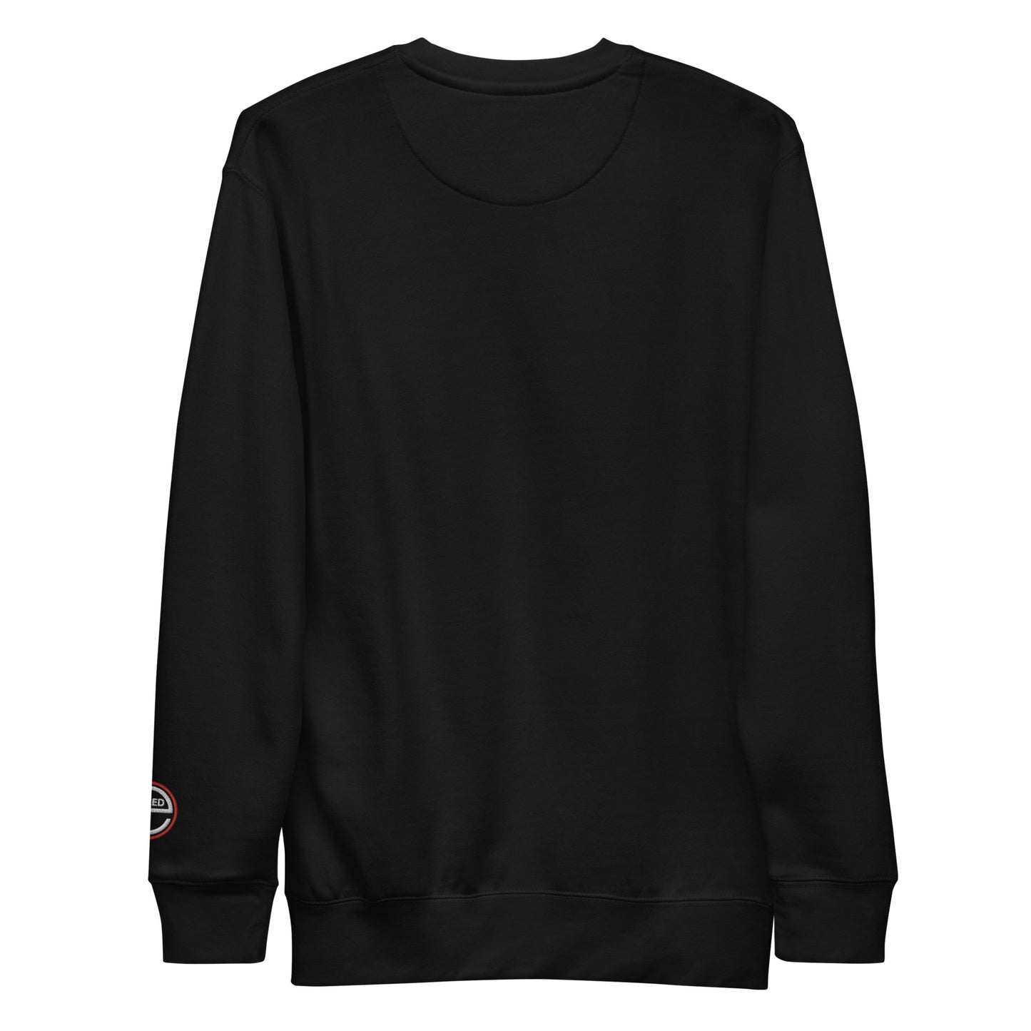 Excel 2025 - 13 RED (on sleeve) - Embroidered - Unisex Premium Sweatshirt