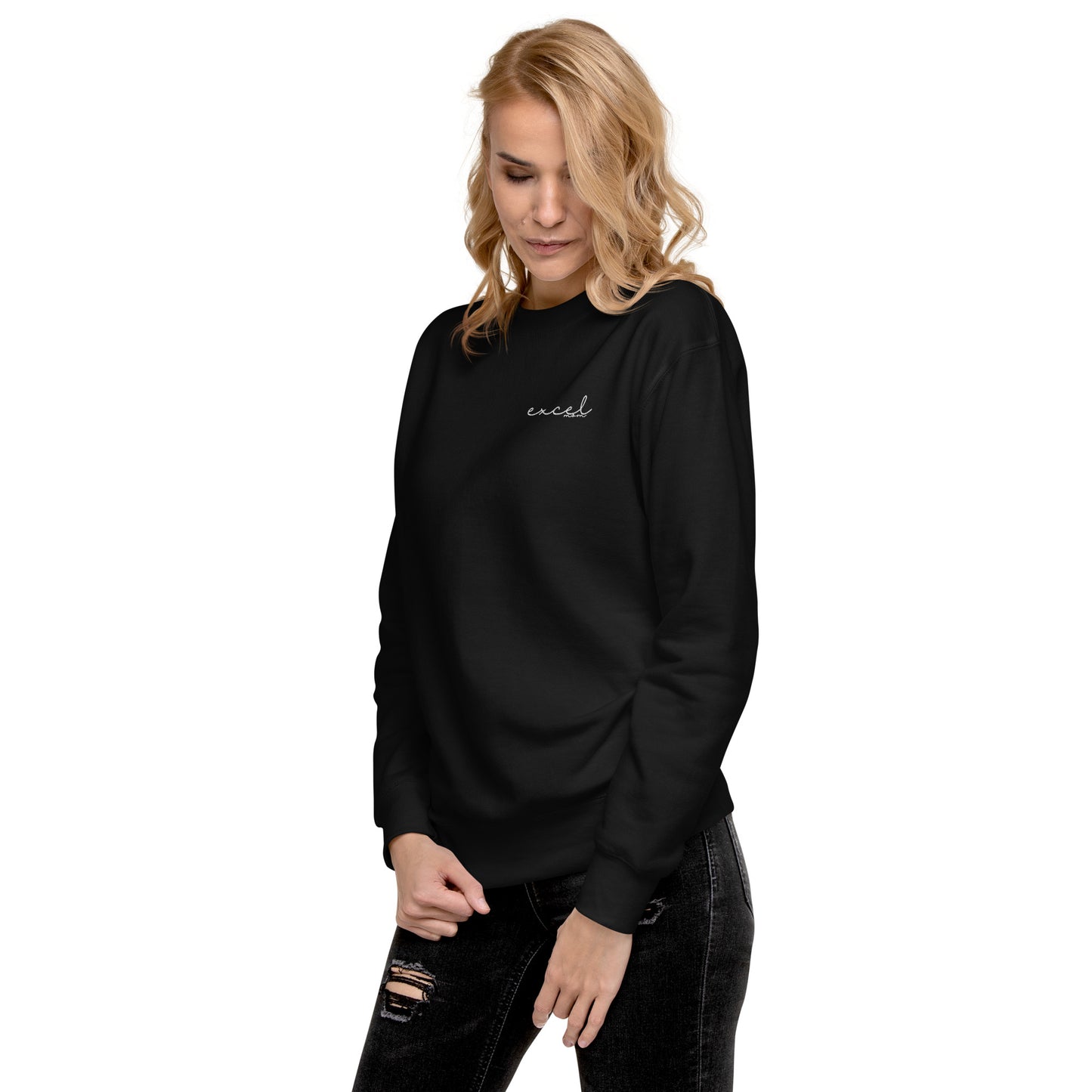 Excel MOM - Embroidered - Unisex Premium Sweatshirt