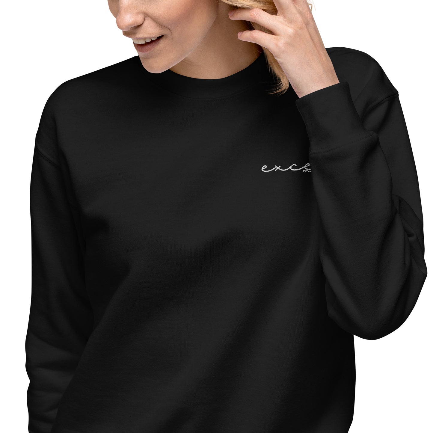 Excel MOM - Embroidered - Unisex Premium Sweatshirt