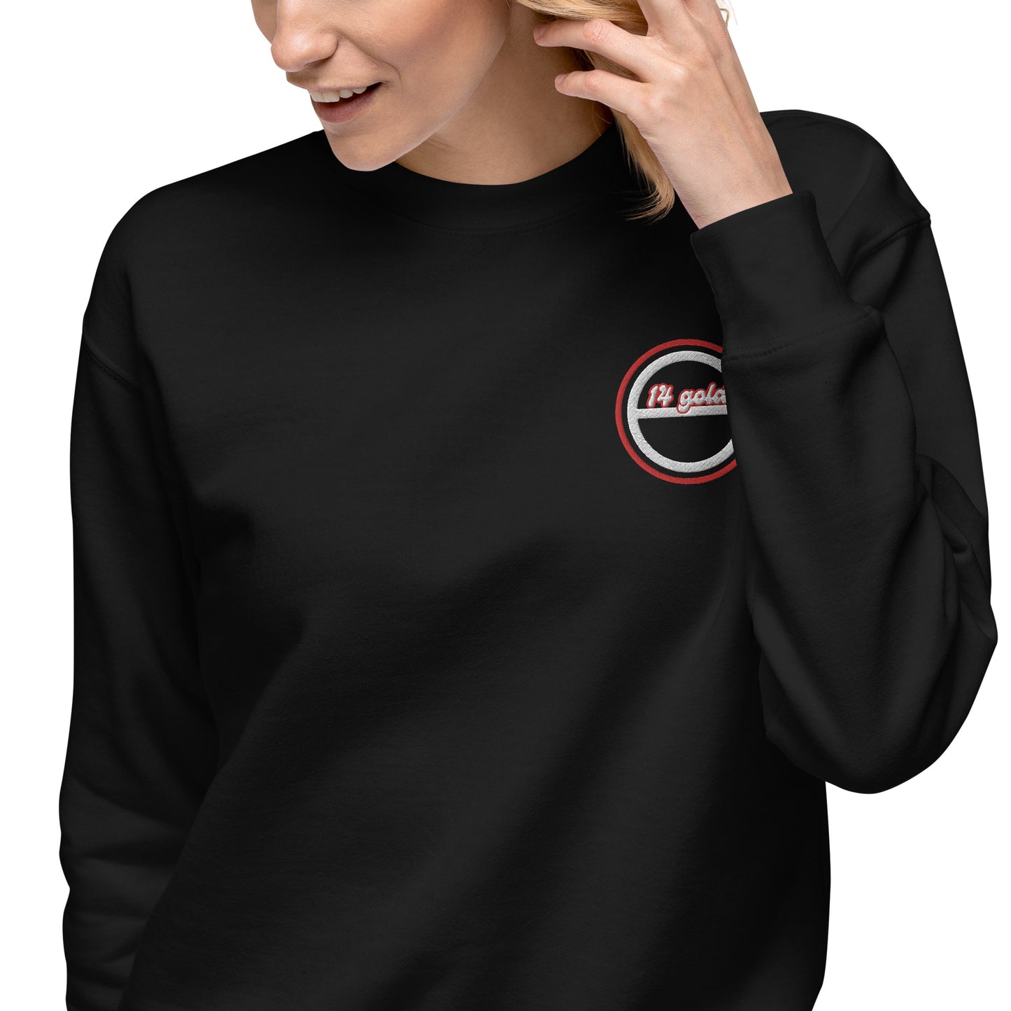 Excel - 14 Gold Embroiders Sweatshirt - 2024-2025 -Unisex Premium Sweatshirt