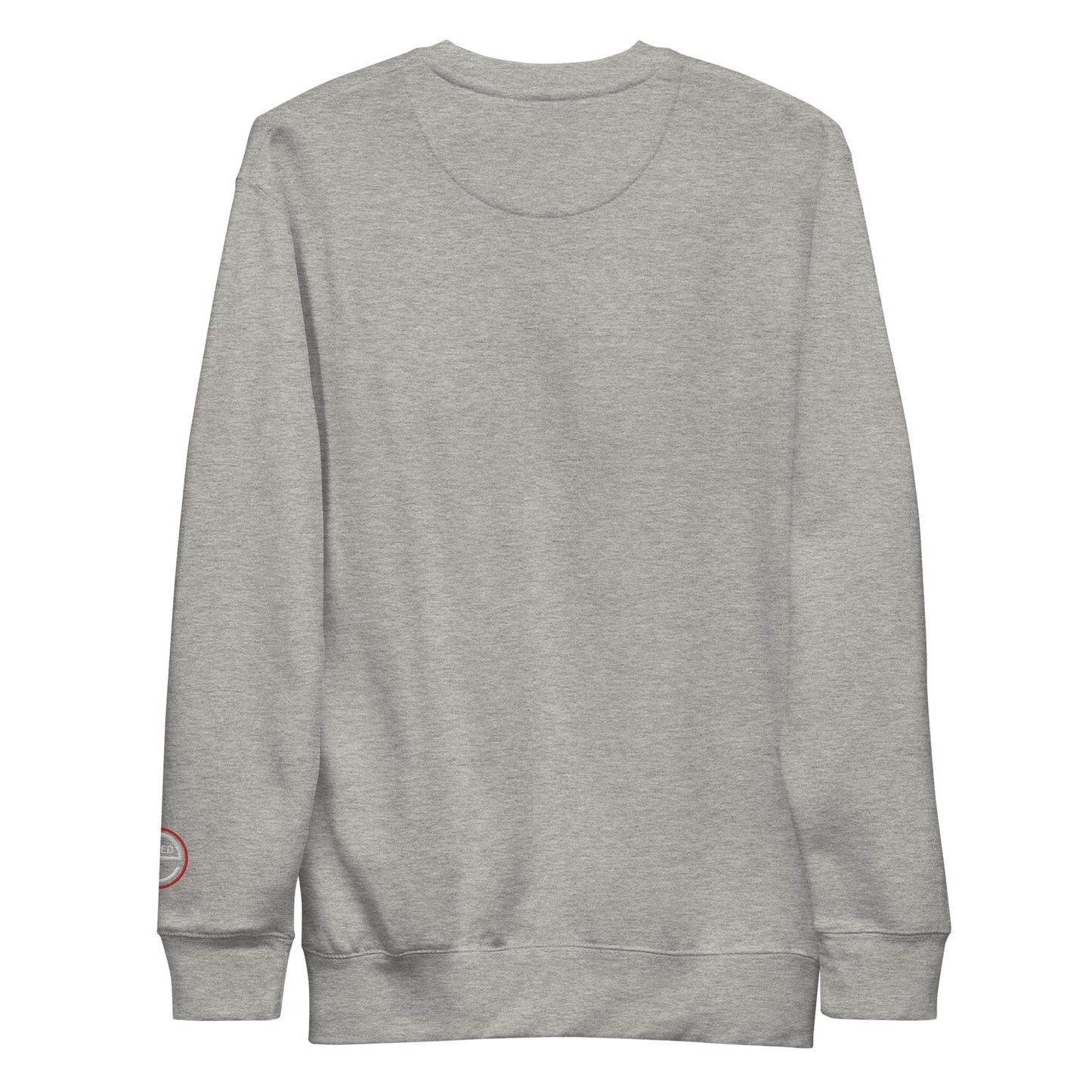 Excel 2025 - 13 RED (on sleeve) - Embroidered - Unisex Premium Sweatshirt