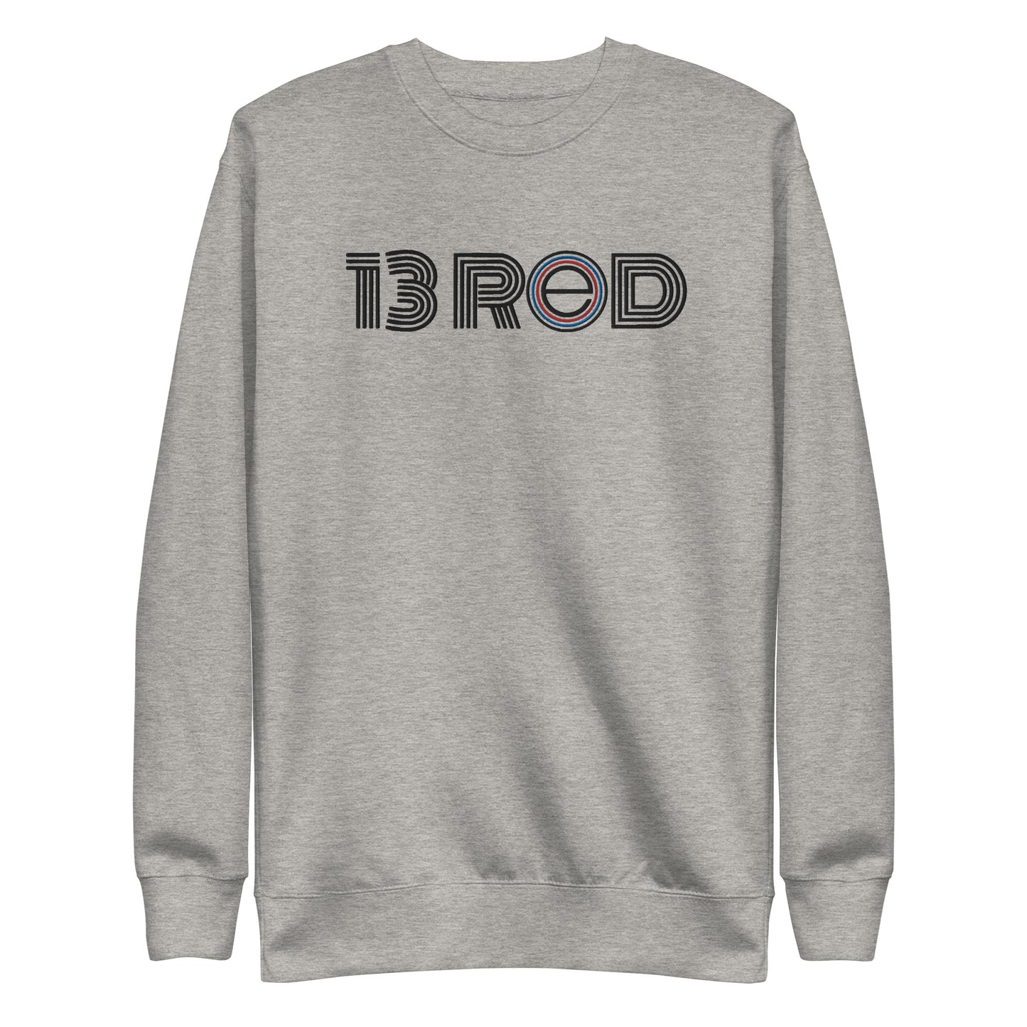 13 Red - EXCEL - Embroidered Unisex Premium Sweatshirt