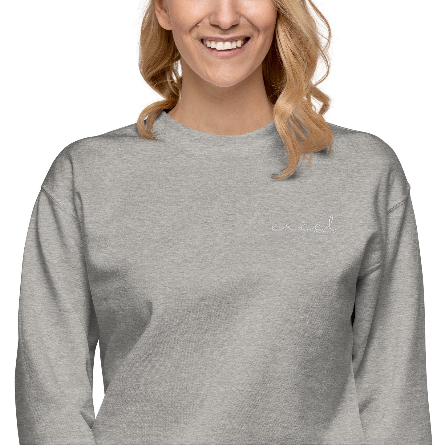 Excel MOM - Embroidered - Unisex Premium Sweatshirt