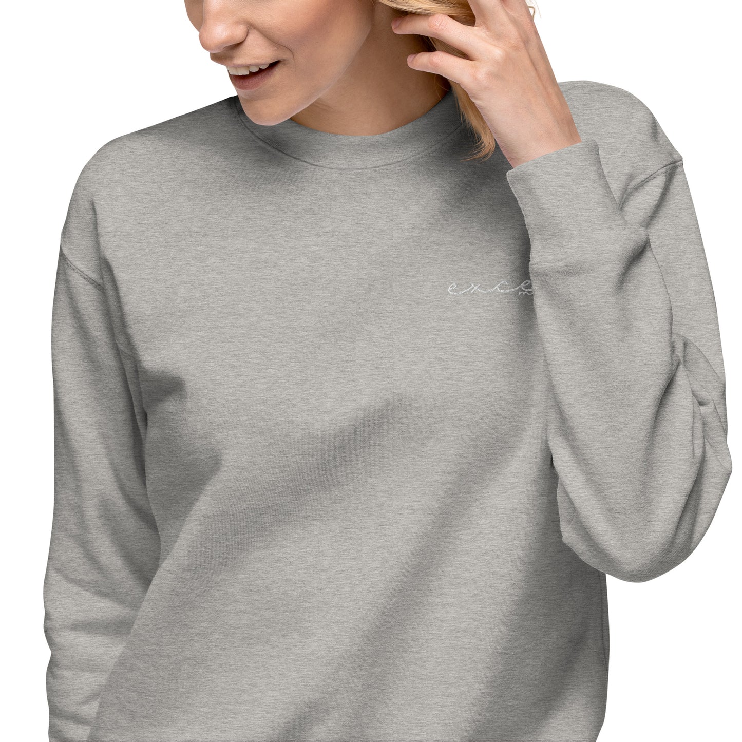 Excel MOM - Embroidered - Unisex Premium Sweatshirt
