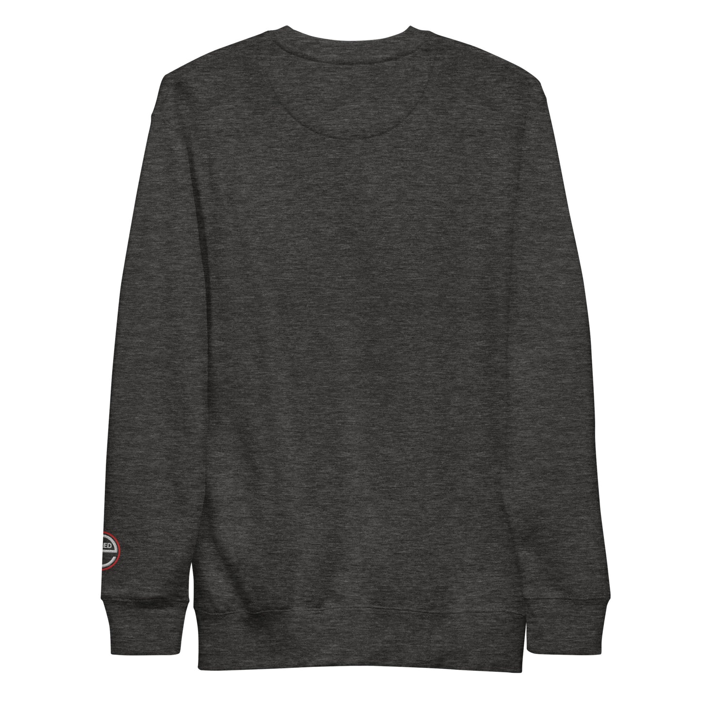 Excel 2025 - 13 RED (on sleeve) - Embroidered - Unisex Premium Sweatshirt