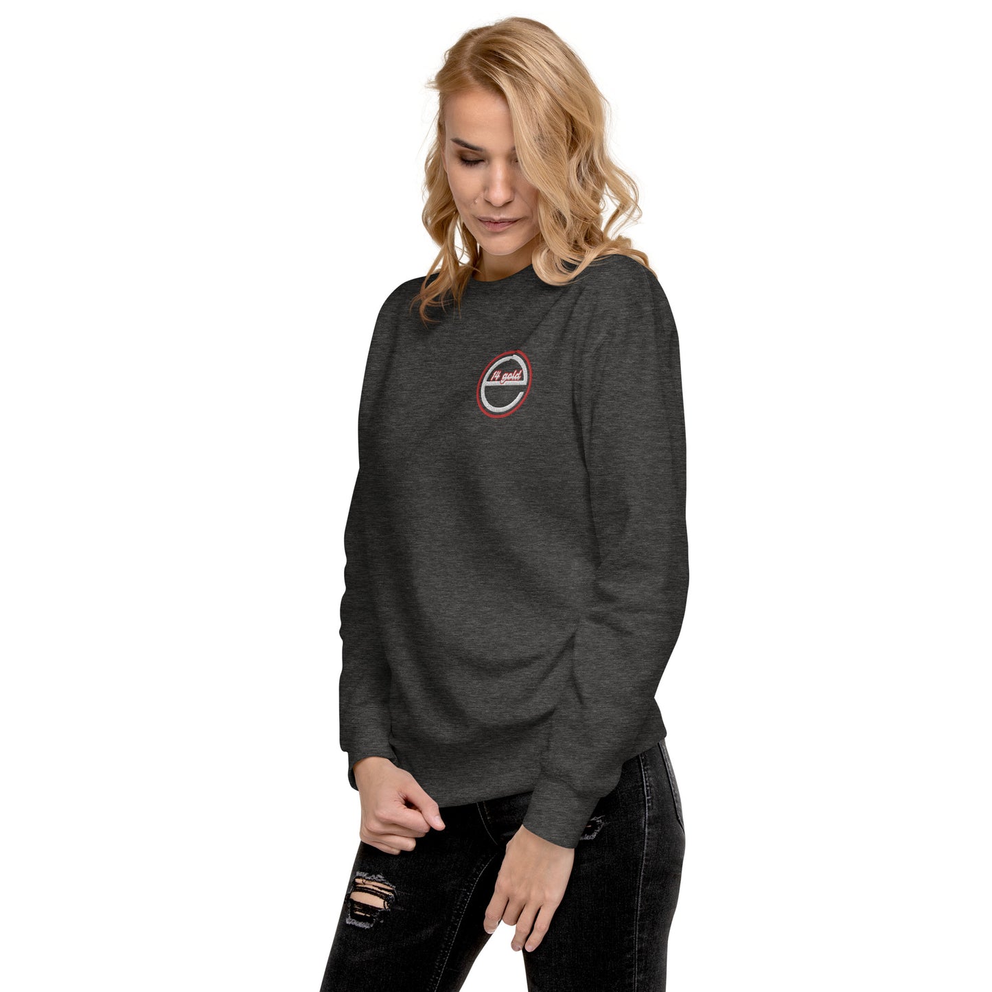 Excel - 14 Gold Embroiders Sweatshirt - 2024-2025 -Unisex Premium Sweatshirt