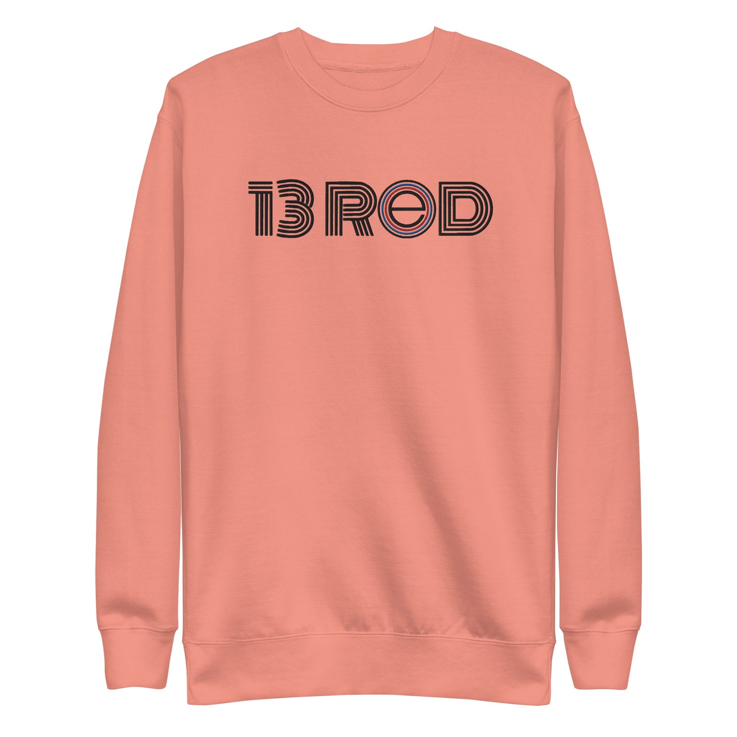 13 Red - EXCEL - Embroidered Unisex Premium Sweatshirt