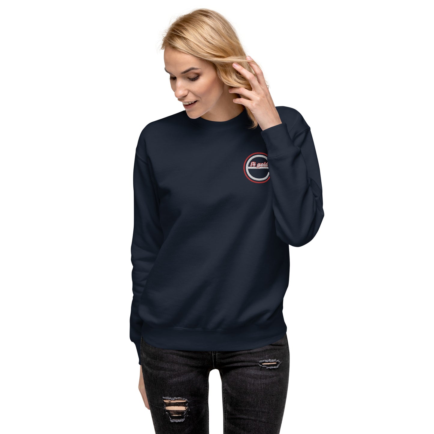Excel - 14 Gold Embroiders Sweatshirt - 2024-2025 -Unisex Premium Sweatshirt