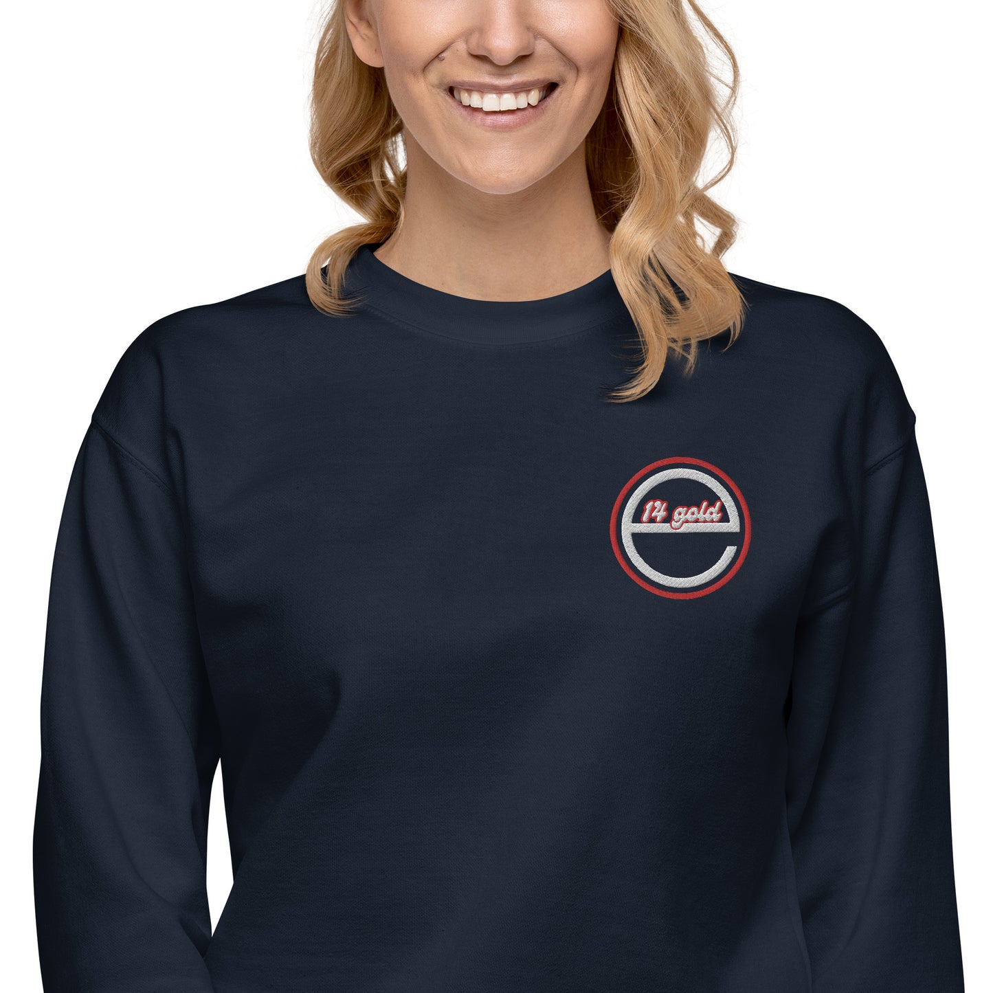 Excel - 14 Gold Embroiders Sweatshirt - 2024-2025 -Unisex Premium Sweatshirt