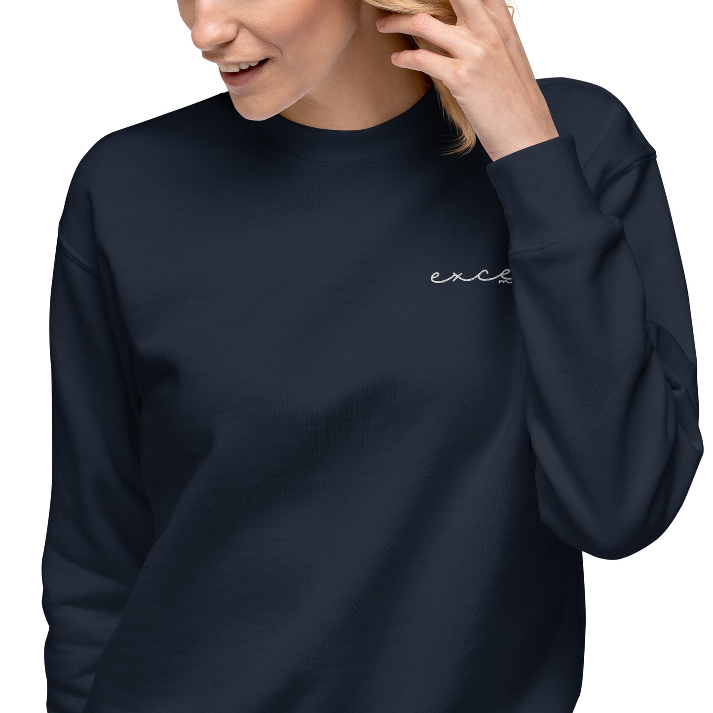 Excel MOM - Embroidered - Unisex Premium Sweatshirt