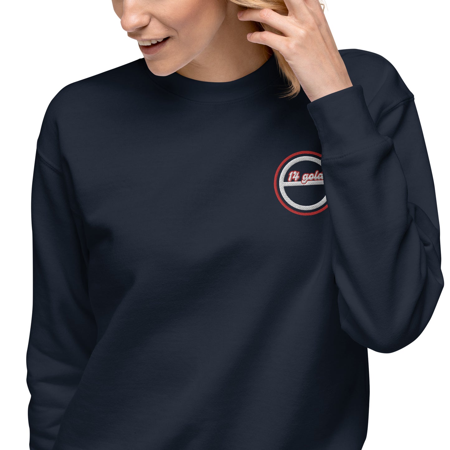 Excel - 14 Gold Embroiders Sweatshirt - 2024-2025 -Unisex Premium Sweatshirt