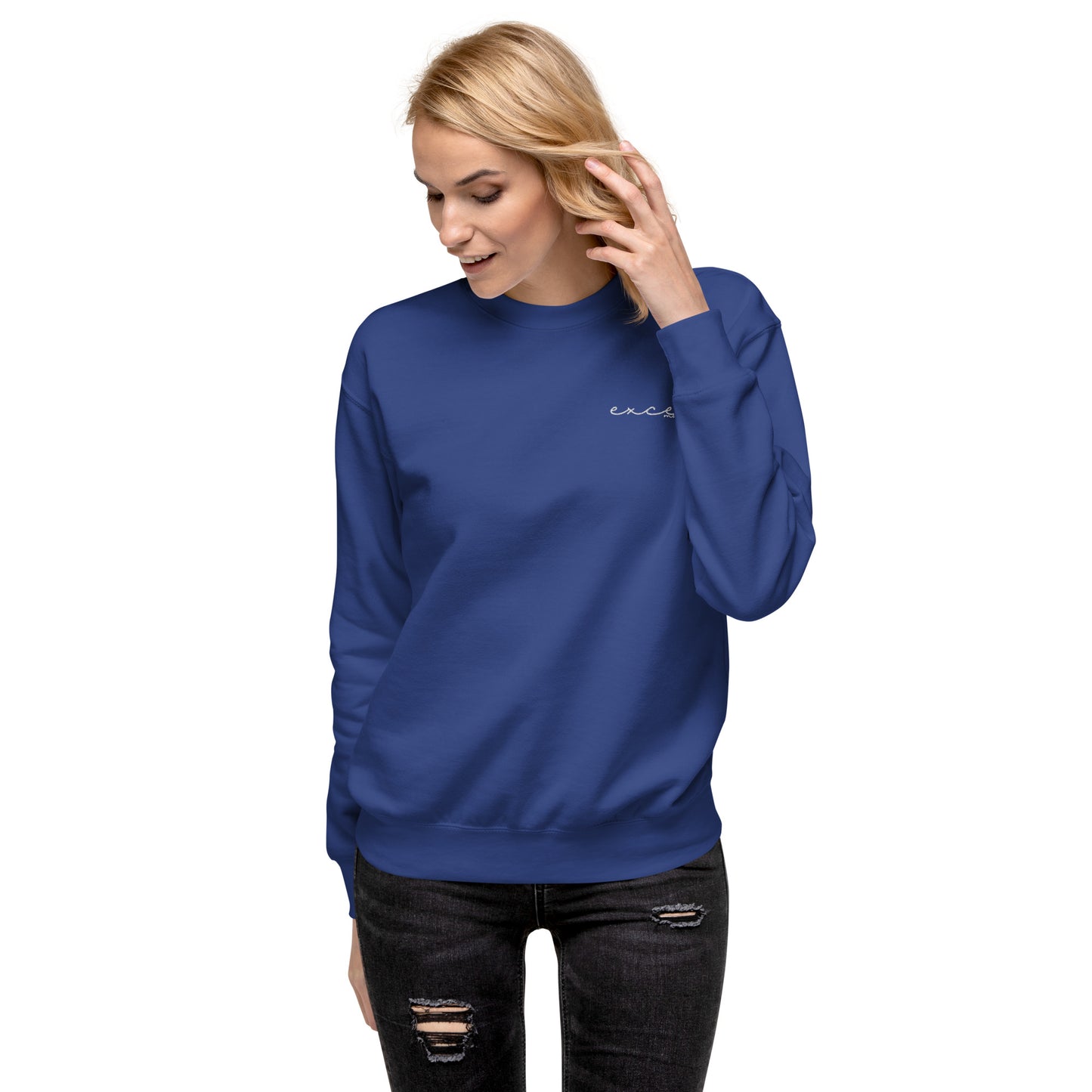 Excel MOM - Embroidered - Unisex Premium Sweatshirt