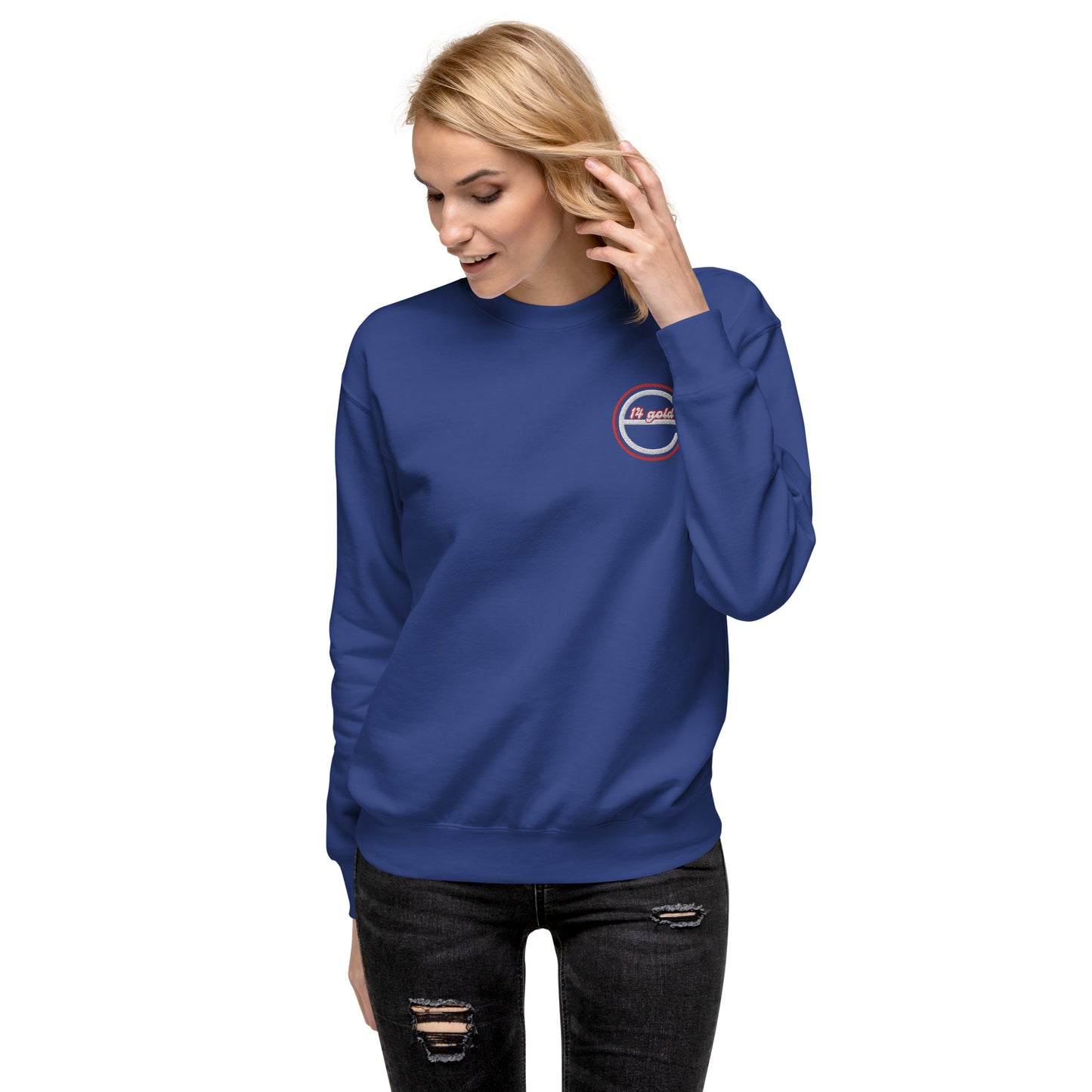 Excel - 14 Gold Embroiders Sweatshirt - 2024-2025 -Unisex Premium Sweatshirt